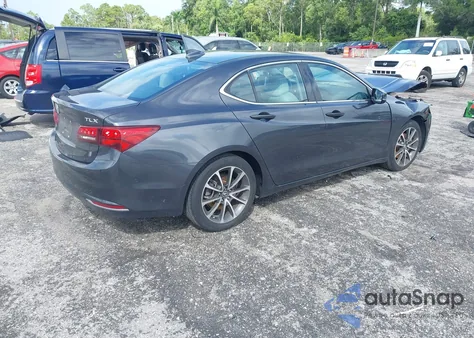 2016 Acura Tlx V6 Tech z USA, uszkodzony, nr VIN 19UUB2F53GA002891
